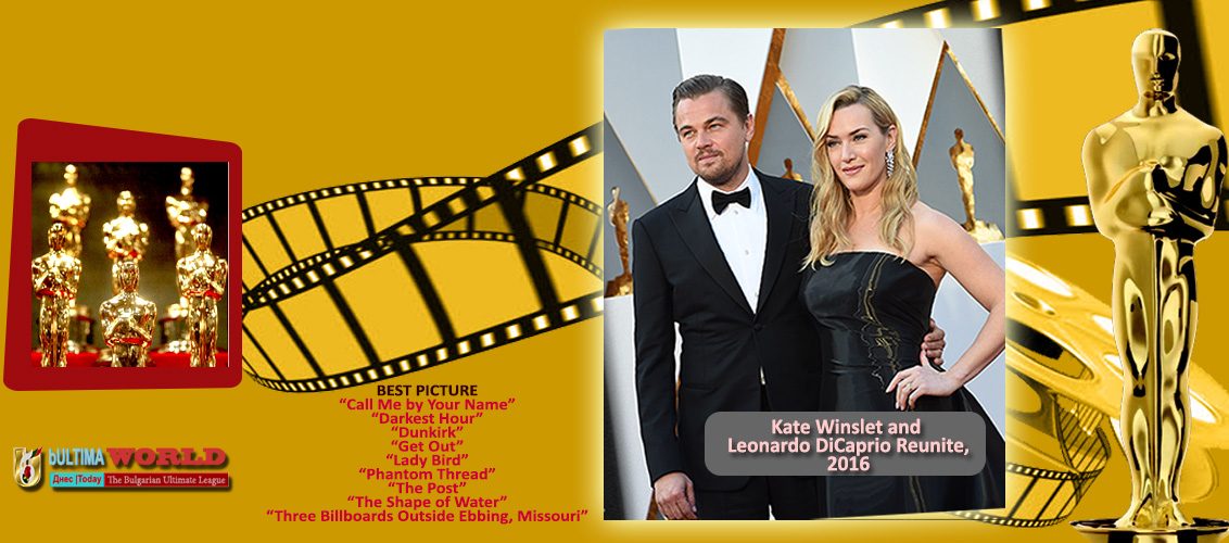 Kate Winslet and Leonardo DiCaprio