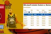 NBA Warr Rockets Game2