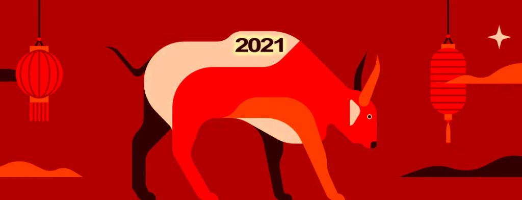 Chinese New 2021 Ox